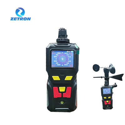 Waterproof Wind Speed 0-60m/S Handheld Air Quality Meter With Temperature Humidity Sensors